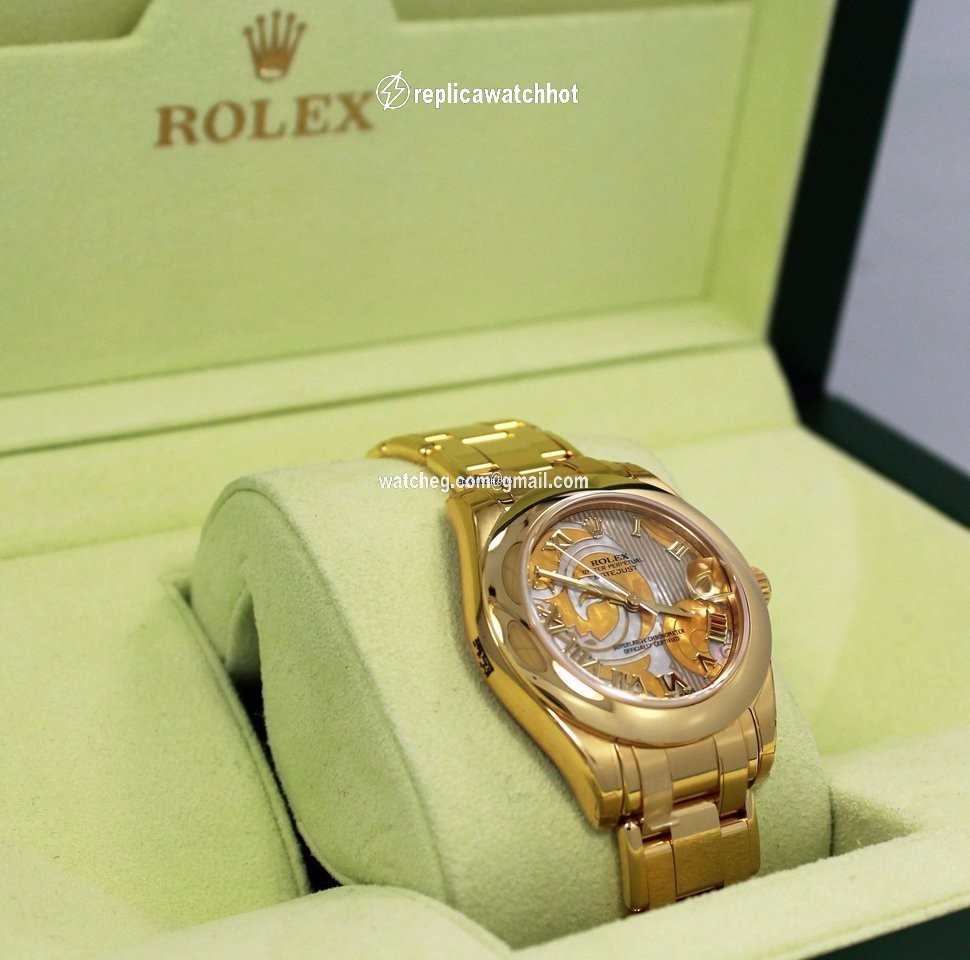 Rolex Datejust 31 Womens watch Yellow gold Automatic 81208 2