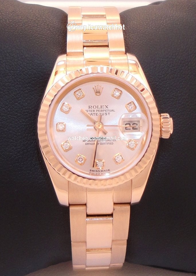 Rolex Lady-Datejust Womens watch Rose gold Automatic 179175 2