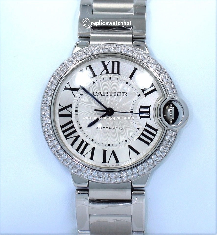 Cartier Ballon Bleu 36mm Mens watch Unisex Automatic Steel W690046 2