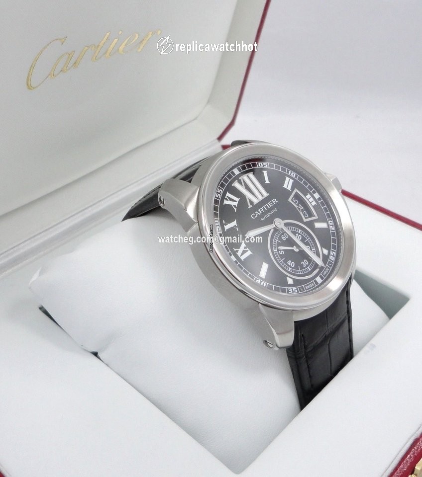 Cartier Calibre de Cartier Mens watch Unisex Automatic Steel W7100014 2