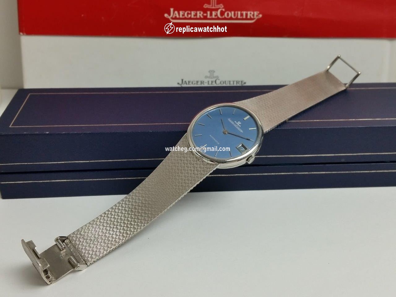 Jaeger-LeCoultre Mens watch Unisex Automatic White gold jaeger 5002-42 2