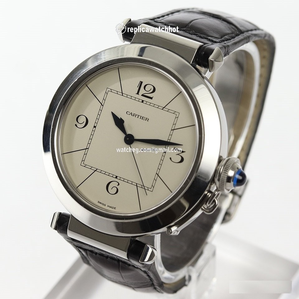 Cartier Pasha Mens watch Unisex Automatic Steel 2730 2