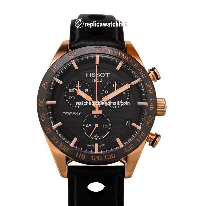 Tissot PRS 516 Mens watch Unisex Quartz Steel T100.417.36.051.00 2