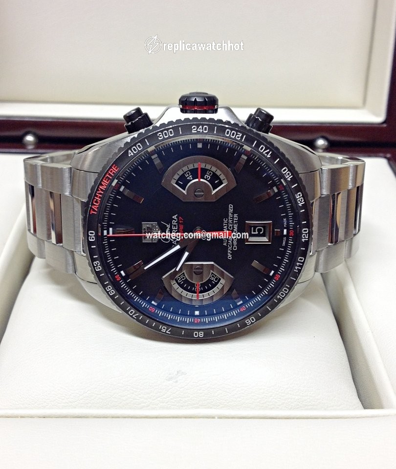 TAG Heuer Grand Carrera Mens watch Unisex Automatic Steel CAV511C 2
