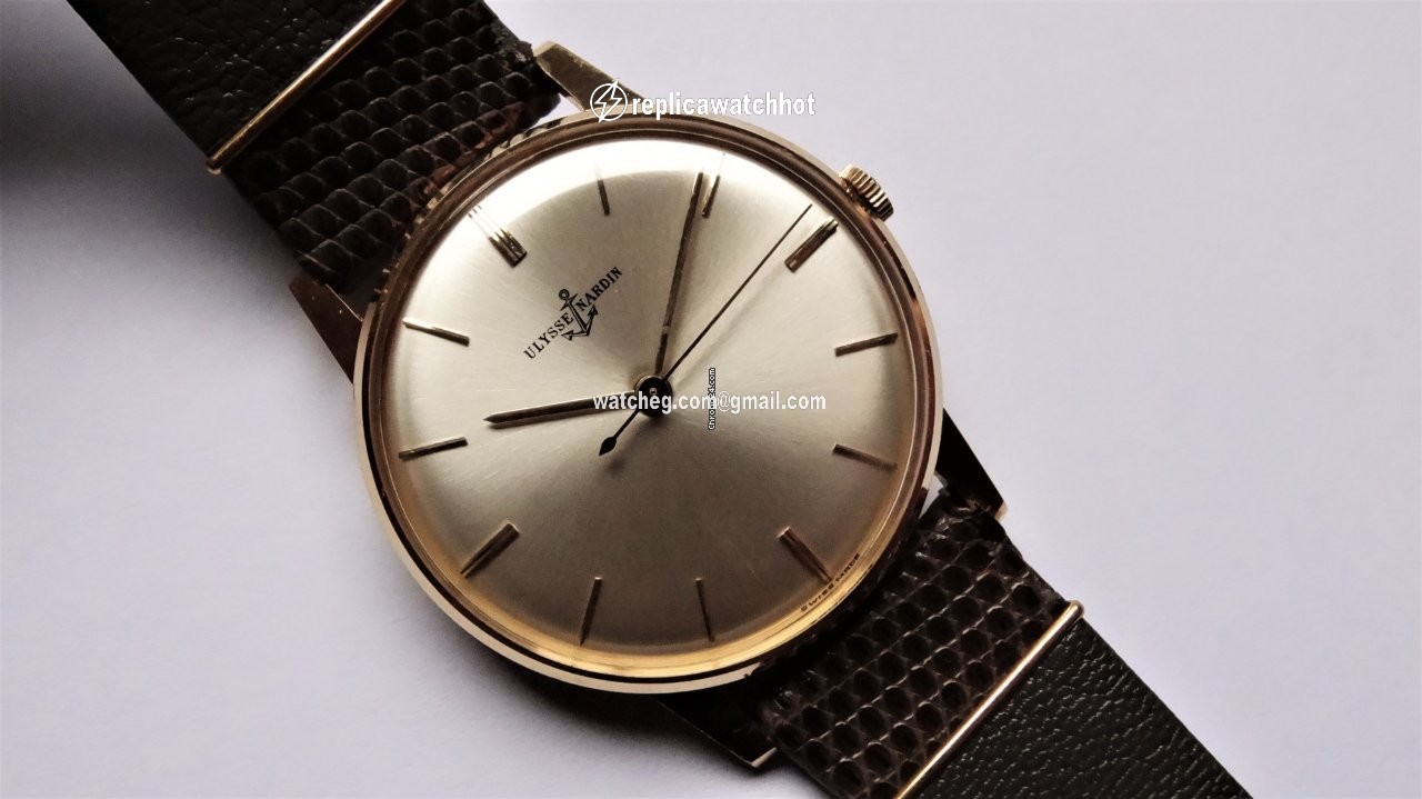 Ulysse Nardin Mens watch Unisex Manual winding Yellow gold 5655 12 2