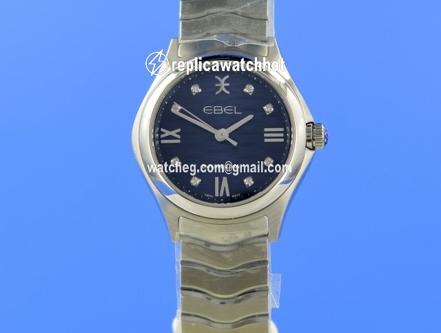 Ebel Wave Womens watch Quartz Steel 1216414 2