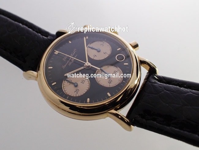 IWC Portofino Chronograph Womens watch Quartz Red gold 3730 2