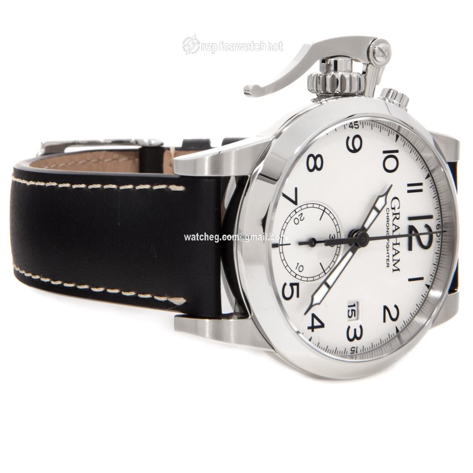 Graham Chronofighter 1695 Mens watch Unisex Automatic Steel 2CXAS.S01A.L17S 2