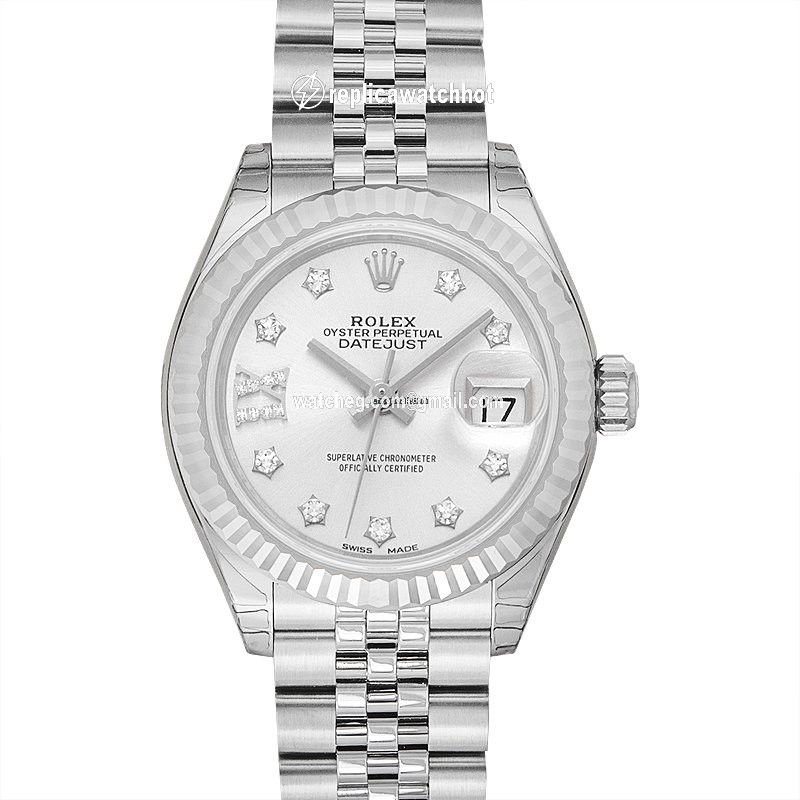 Rolex Lady-Datejust Womens watch White gold 279174G 2