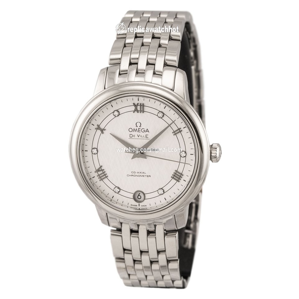 Omega De Ville Prestige Womens watch Automatic Steel 424.10.33.20.52.002 2