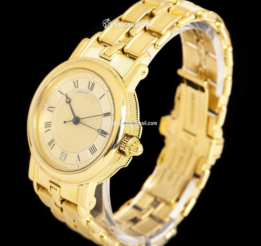 Breguet Marine Mens watch Unisex Automatic Yellow gold Breguet Horloger De La Marine 2