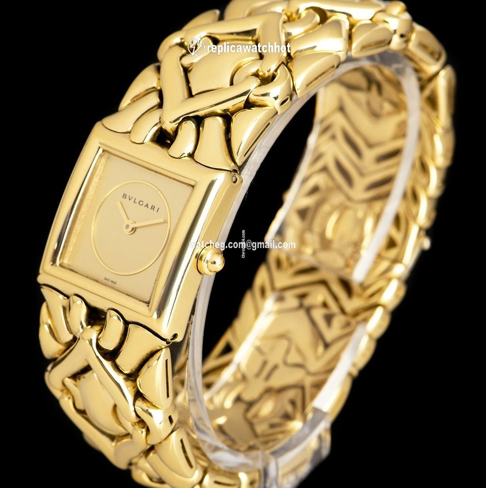 Bulgari Parentesi Womens watch Quartz Yellow gold Bulgari BJ06 2