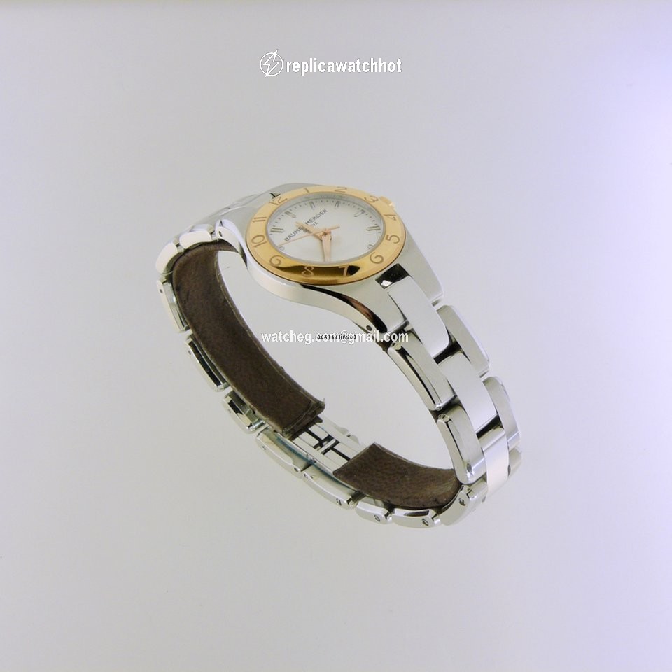 Baume & Mercier Linea Quartz Gold Steel MOA10014 M0A10014 2