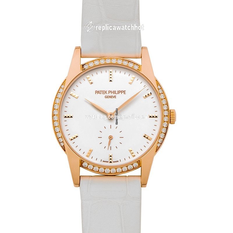 Patek Philippe Calatrava Womens watch Manual winding Rose gold 7122 200R 2