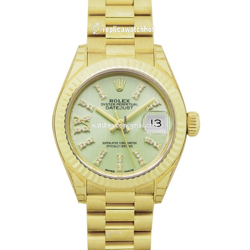 Rolex Lady-Datejust Womens watch Yellow gold Automatic 279178-0008 2