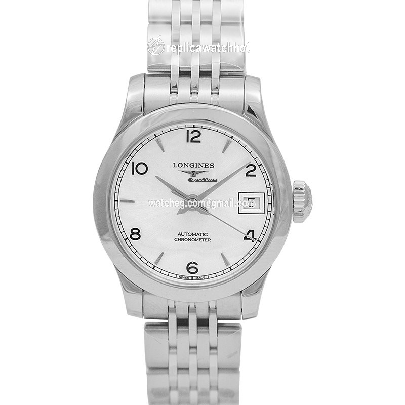 Longines Record Womens watch Automatic Steel L23204766 2