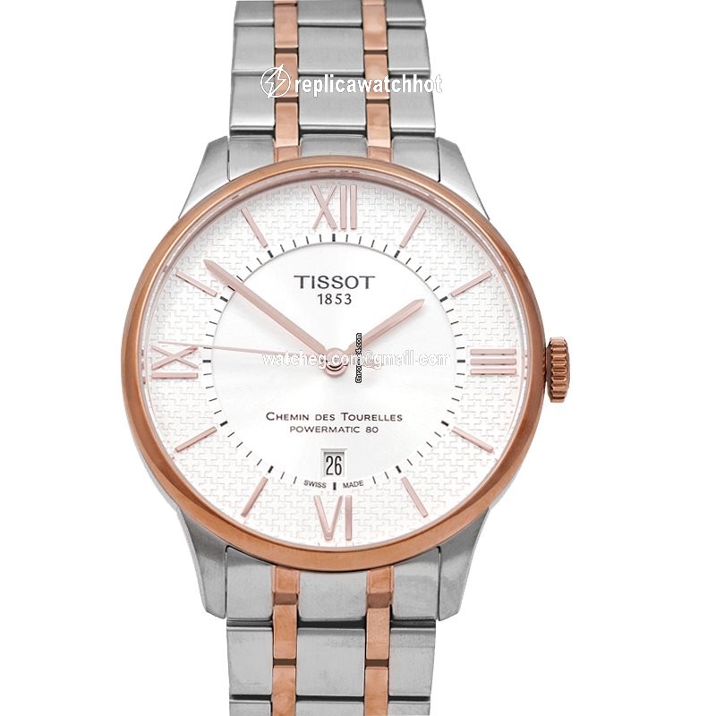 Tissot Chemin de Tourelles Mens watch Unisex Automatic Steel T099.407.22.038.01 2