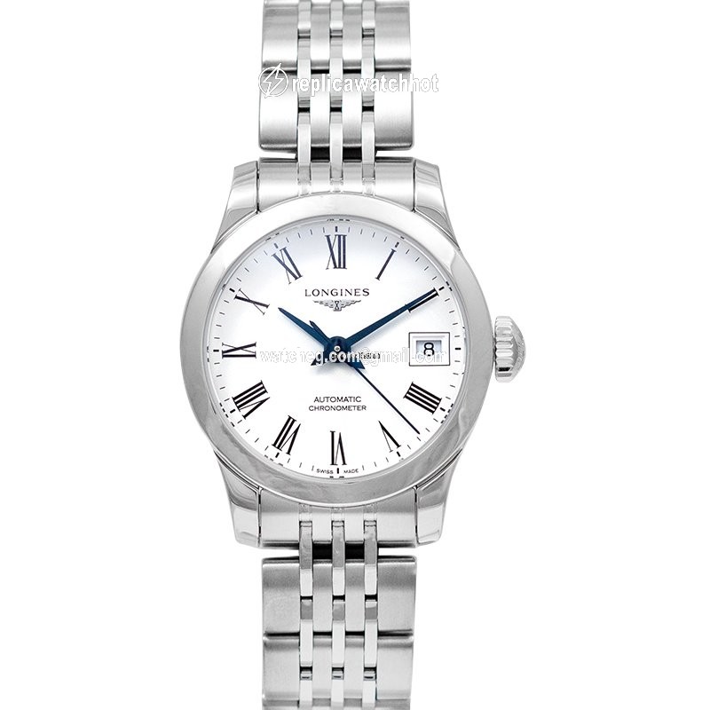 Longines Record Womens watch Automatic Steel L23204116 2