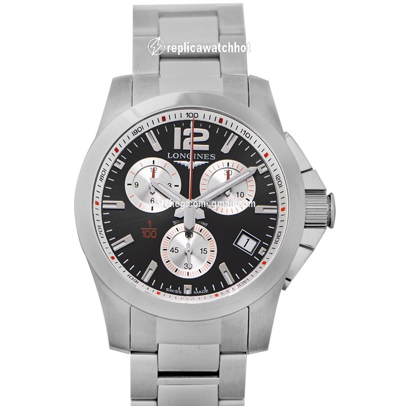Longines Conquest Mens watch Unisex Quartz Steel L37004796 2