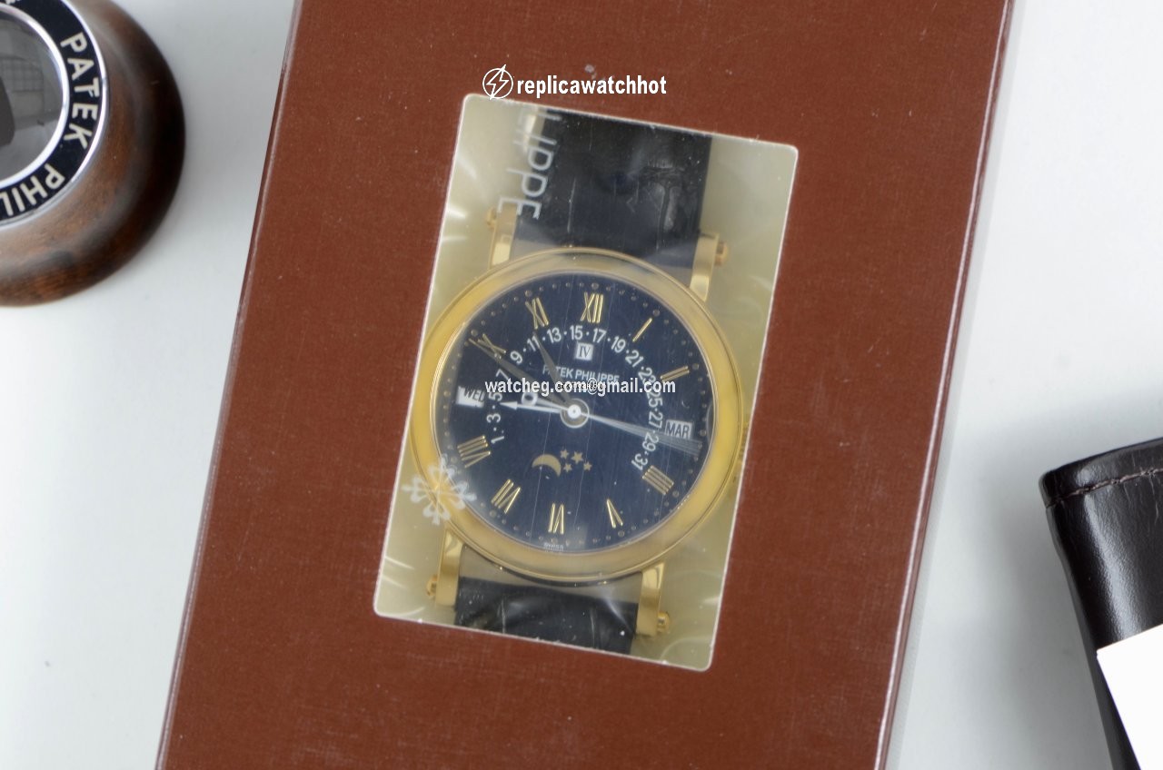 Patek Philippe Perpetual Calendar Mens watch Unisex Automatic Yellow gold 5059J-017 2