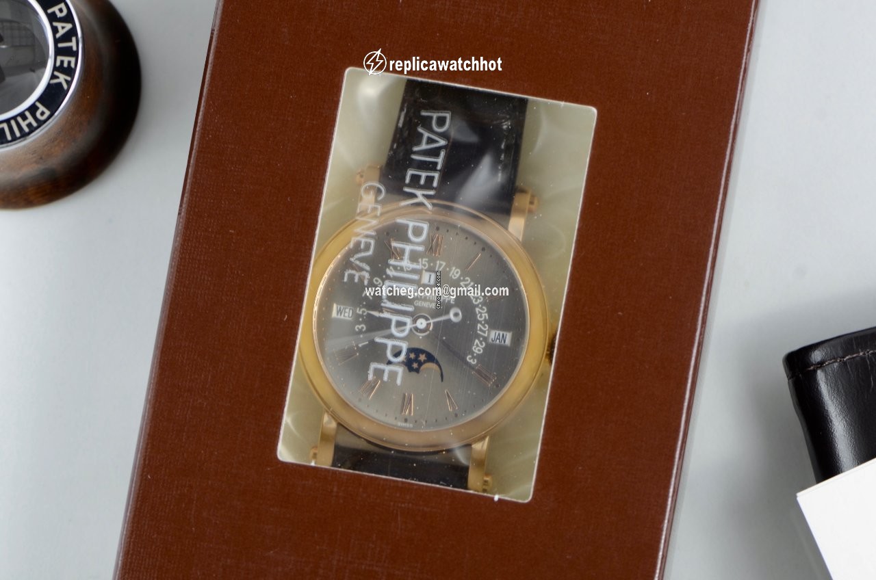 Patek Philippe Perpetual Calendar Mens watch Unisex Automatic Rose gold 5059R-017 2
