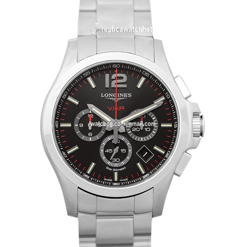 Longines Conquest Mens watch Unisex Quartz Steel L37274566 2