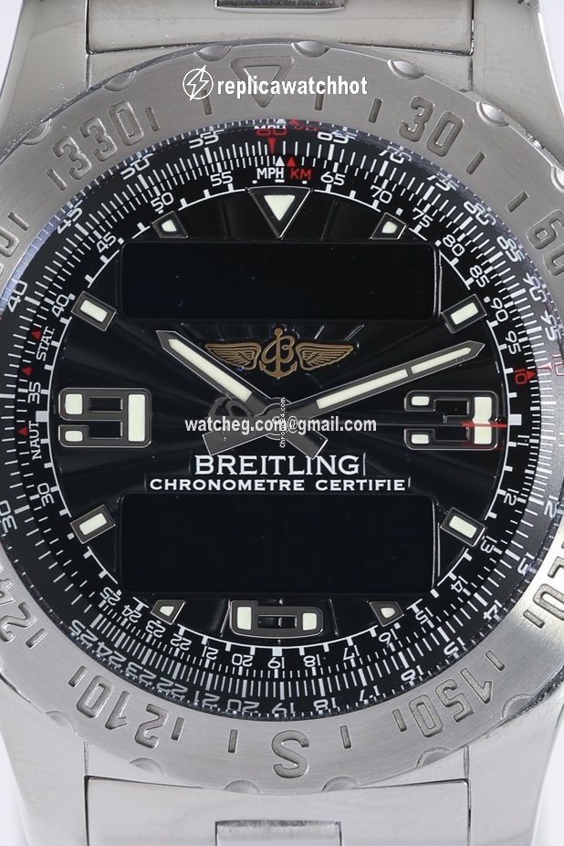 Breitling Airwolf Mens watch Unisex Quartz Steel A78363 2