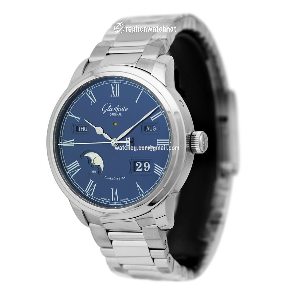 Glashtte Original Senator Perpetual Calendar Mens watch Unisex Automatic Steel 100-02-07-12-70 2