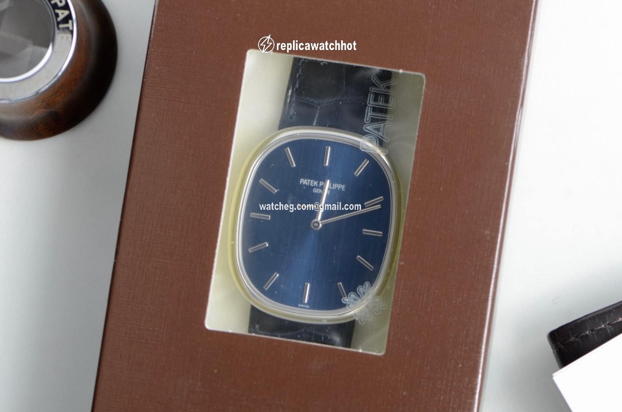 Patek Philippe Golden Ellipse Mens watch Unisex Automatic Platinum 5738P-001 2