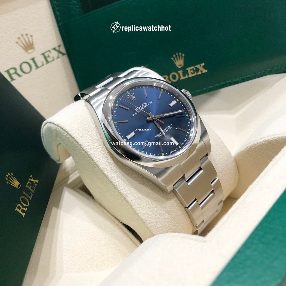Rolex Oyster Perpetual 39 Mens watch Unisex Steel Automatic 114300-0003 2