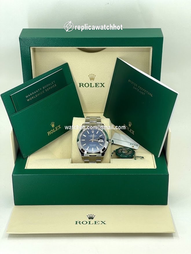 Rolex Datejust 41 Mens watch Unisex Steel Automatic 126300-0001 2