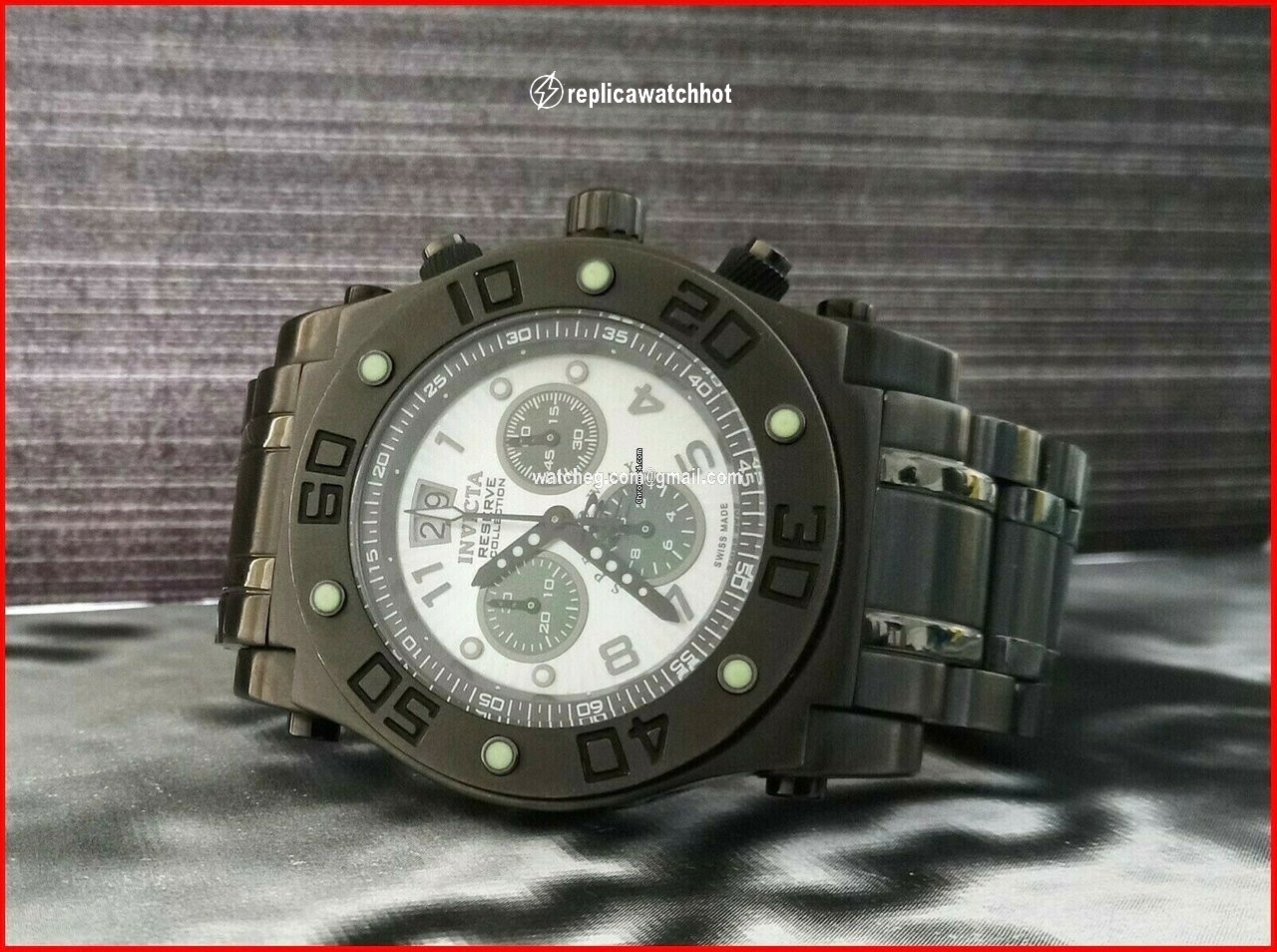 Invicta Mens watch Unisex Quartz Steel 4368 2