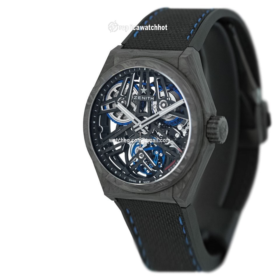 Zenith Mens watch Unisex Manual winding Carbon 10.9000.4805 78.R916 2