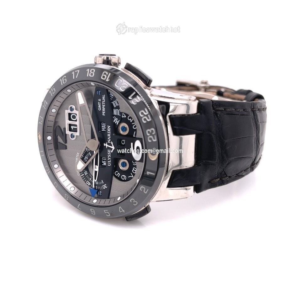 Ulysse Nardin El Toro  Black Toro Mens watch Unisex Automatic Platinum 329-00 2