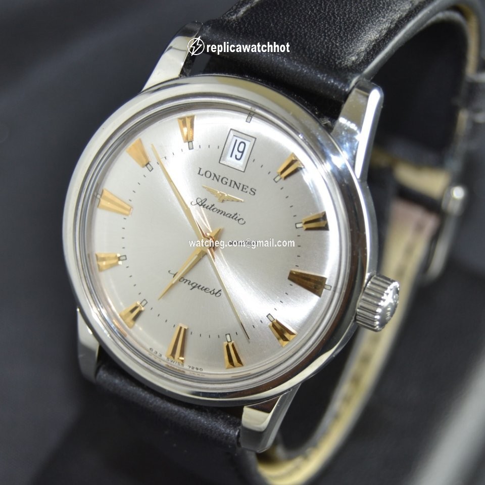 Longines Conquest Heritage Mens watch Unisex Automatic Steel L1.611.4.752 2