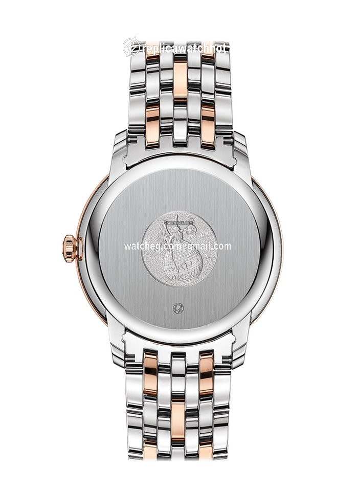 Omega De Ville Prestige Mens watch Unisex Automatic Gold Steel 424.20.40.20.02.003 2