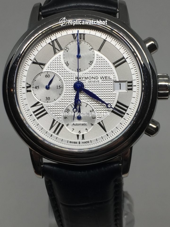 Raymond Weil Maestro Mens watch Unisex Automatic Steel 7737-stc-00659 2