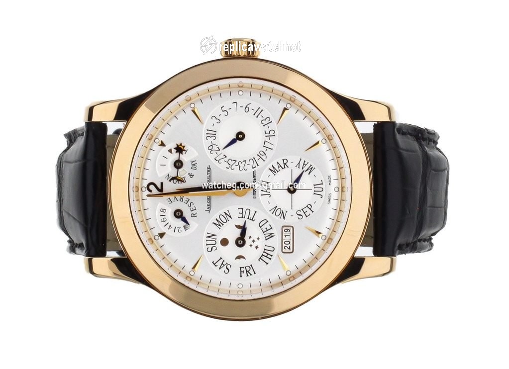 Jaeger-LeCoultre Master Eight Days Perpetual Mens watch Unisex Automatic Rose gold 146.2.26.S 2