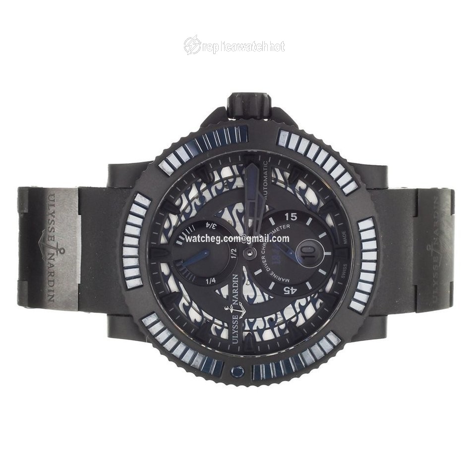 Ulysse Nardin Diver Black Sea Mens watch Unisex Automatic Steel 263-92B3-3C 923 2