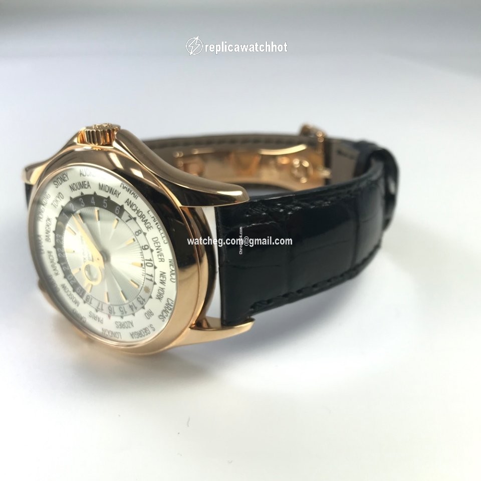 Patek Philippe World Time Mens watch Unisex Automatic Rose gold 5130R-001 2