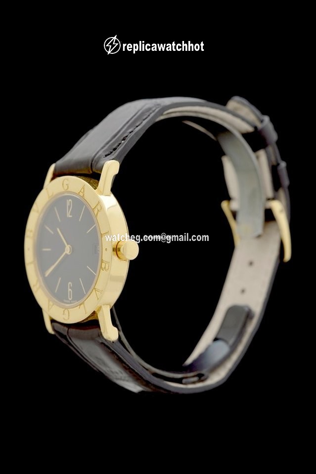 Bulgari Bulgari Mens watch Unisex Quartz Yellow gold BB30 GLD 2