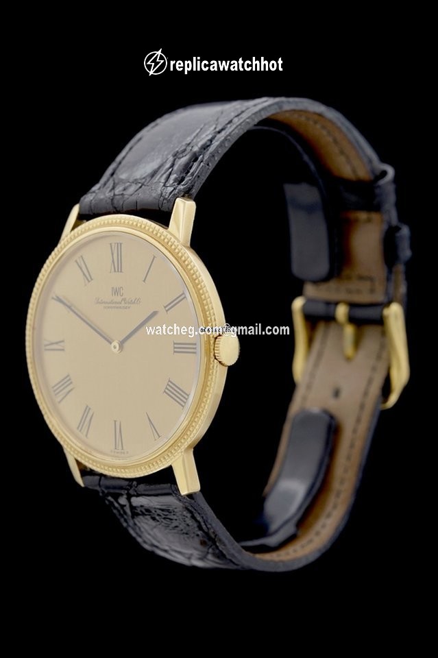IWC Mens watch Unisex Manual winding Yellow gold 2006 2
