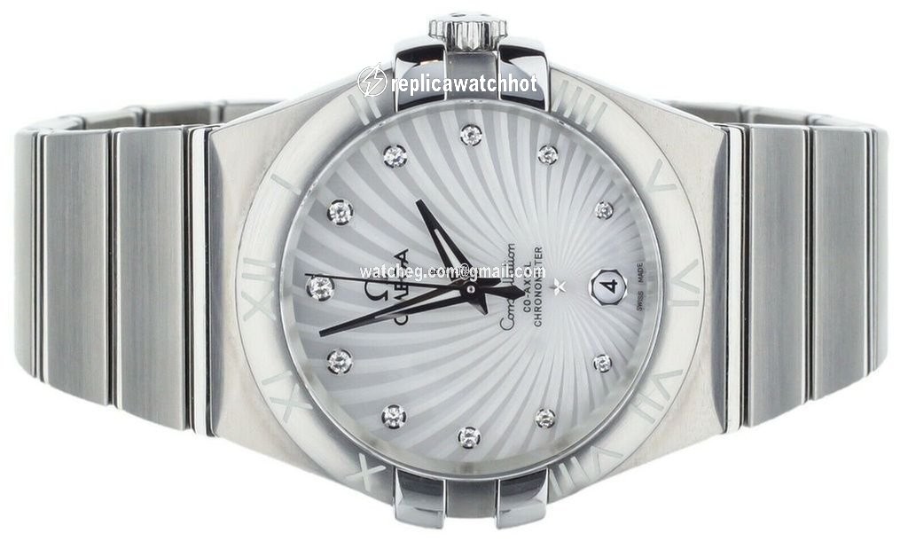 Omega Constellation Ladies Mens watch Unisex Automatic Steel 12313352055001 2
