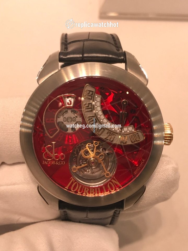 Jacob & Co. Mens watch Unisex Manual winding Titanium PT510.24.NS.PR.A 2