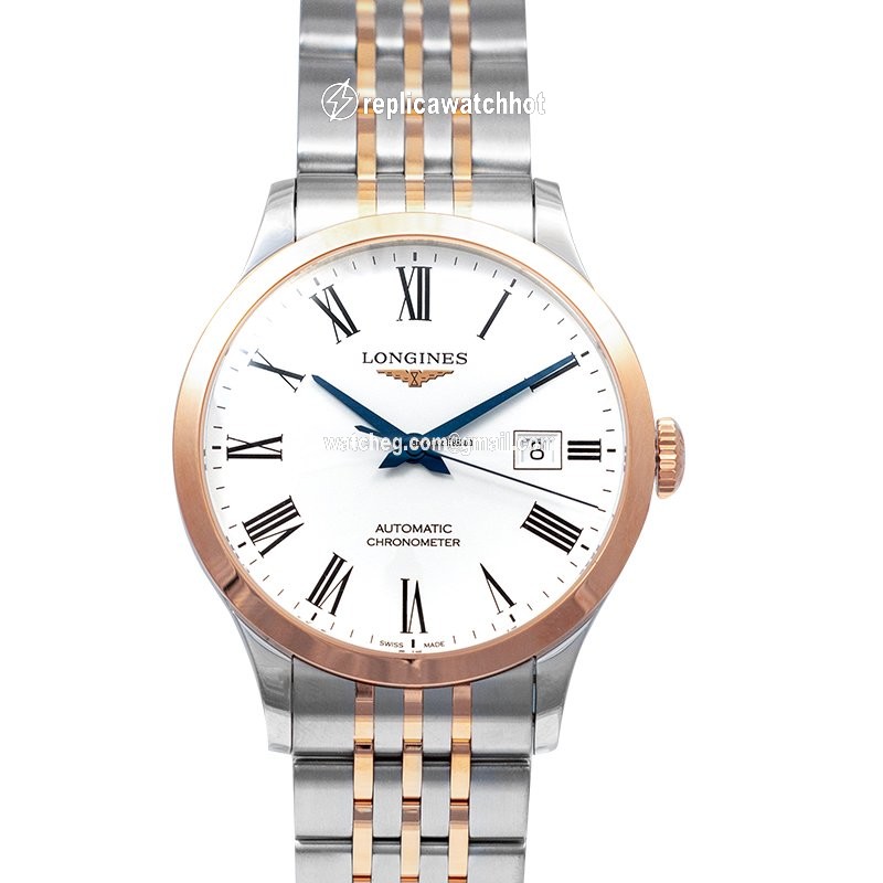 Longines Record Mens watch Unisex Automatic Steel L28215117 2