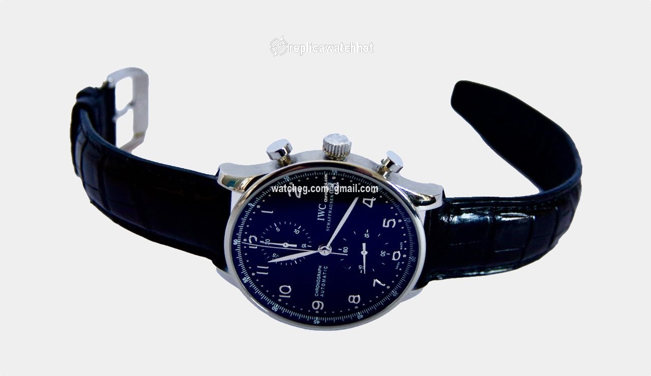 IWC Portuguese Chronograph Mens watch Unisex Automatic Steel IW371438 2