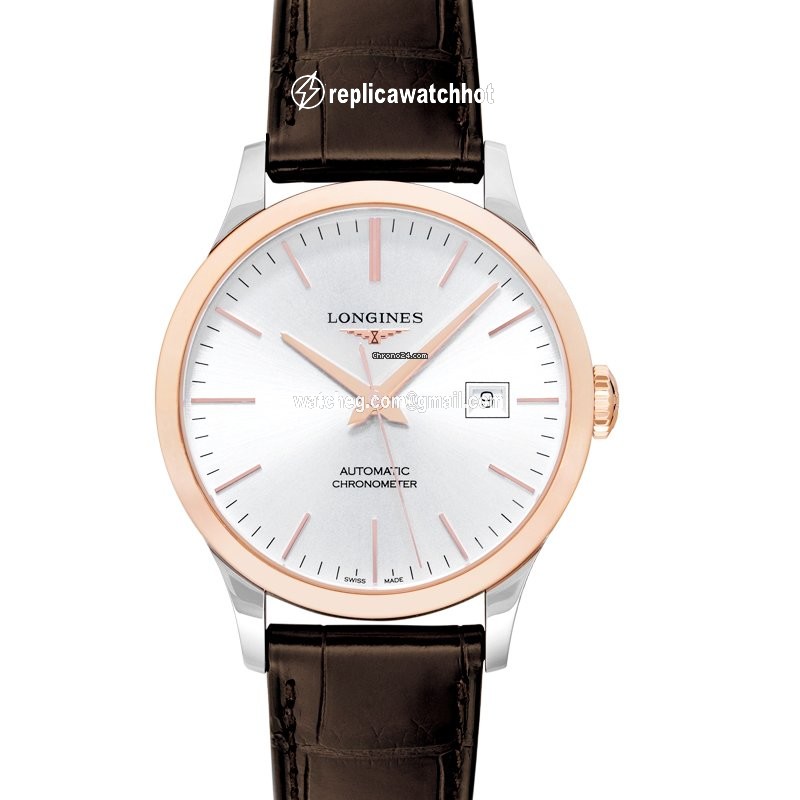 Longines Record Mens watch Unisex Automatic Steel L28215722 2