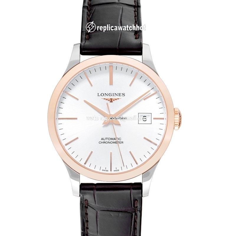 Longines Record Mens watch Unisex Automatic Steel L28205722 2