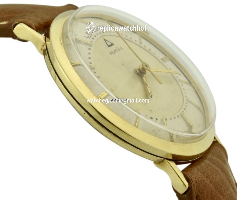 Jaeger-LeCoultre Mens watch Unisex Manual winding Gold Steel Lecoultre memovox 3514 2