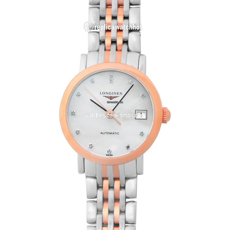 Longines Elegant Womens watch Automatic Steel L43095877 2